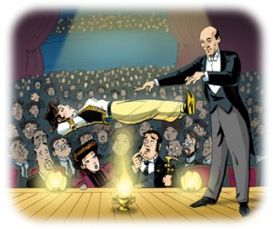 Brother Brother at magic show