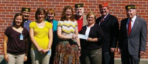 Armed Forces Scottish Rite Bodies at Fort Leavenworth, Kansas, (Armed Forces Consistory) donate $1,500 to fund a KUMC diagnostic outreach clinic for post children