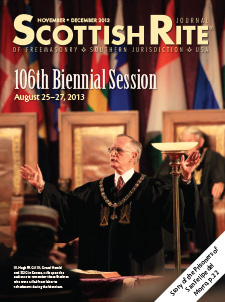 Cover of November-December 2013 Scottish Rite Journal