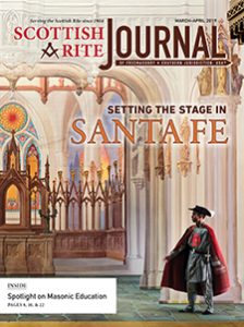 Setting the Stage in Santa Fe—Detail of the Cathedral Setting for the 28°, Knight Commander of the Temple