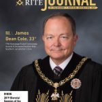 Cover of the November-December 2019 Scottish Rite Journal featuring a portrait of SGC James D. Cole, 33°