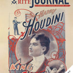 Promotional poster touting Harry Houdini as the “King of Cards”