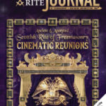 The cover artwork is representative of the digital artwork and animation created and used throughout the production of the Cinematic Reunion. It is based in part on the original art used in the traditional Scottish Rite Member Patent.